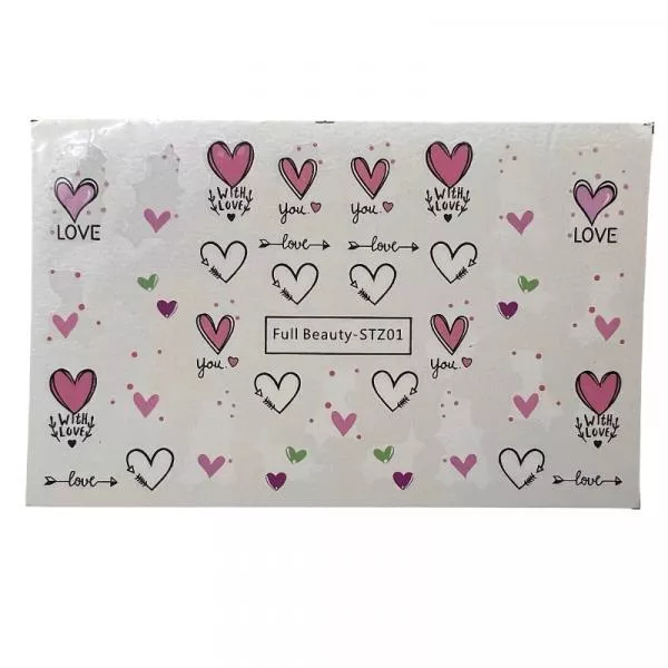 Valentins Box Nail Tattoo